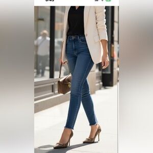 Beverly Feldman Tan Snake Print Heels